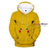 Pokemon Pikachu 3D Hoodie For Men Women All Over 3D Printed Hoodie � E - e319b370fdd0