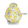 Pokemon Pikachu Grey 3D Hoodie For Men Women All Over 3D Printed Hoodie - 9fd30943fead