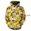 Pokemon Pikachu Yellow 3D Hoodie For Men Women All Over 3D Printed Hoodie - c53b7427d041