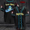 Pokemon Squirtle Personalized Baseball Jersey