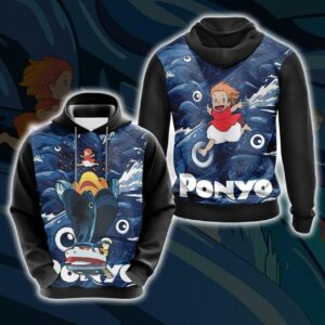 Ponyo New Look Unisex 3D Hoodie All Over Print Hoodie1292 - c65b76122e87