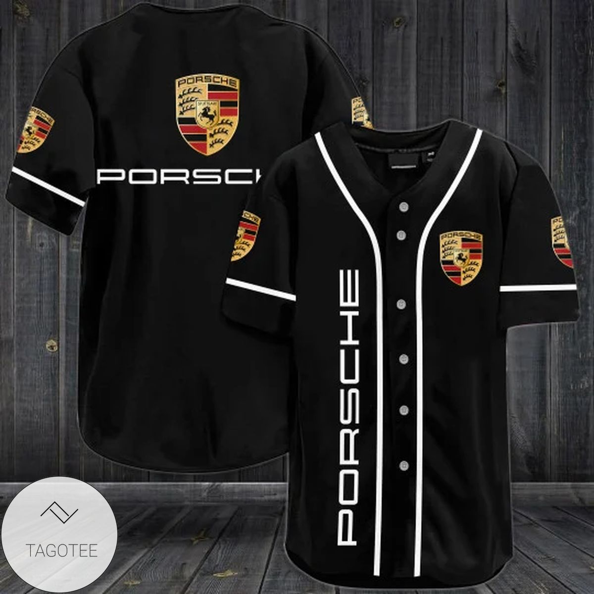 Porsche Baseball Jersey Porsche Baseball Jersey