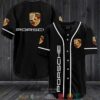 Porsche Black Baseball Jersey