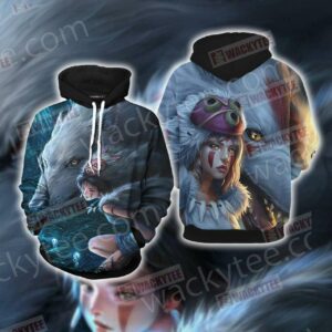 Princess Mononoke New Look 3D Hoodie All Over Print Hoodie3838 - 4a934d5b1d95