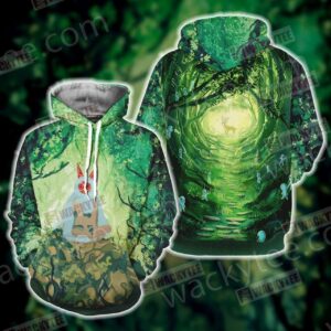 Princess Mononoke Unisex 3D Hoodie All Over Print Hoodie4060 - 3dc3054881db
