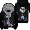 Printed Nightmare Before Christmas Jack Skellingtons 3D Hoodie Unisex Fleece Hoodie - 97b9872edbb4