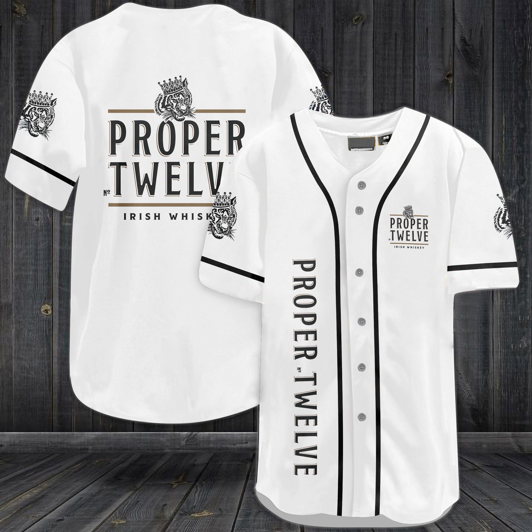 Proper Twelve Baseball Jersey Proper Twelve Baseball Jersey