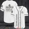 Proper Twelve Irish Whiskey White Baseball Jersey