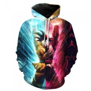 Pullover Angry Goku 3D Hoodie For Men For Women All Over Printed Hoodie - 0bbc8230722b
