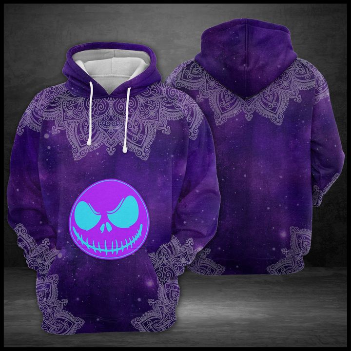 Purple Jack Skellington Mandala 3D Printed Hoodie/Zipper Hoodie - 73cbbb188d2f Purple Jack Skellington Mandala 3D Printed Hoodie/Zipper Hoodie - 73cbbb188d2f