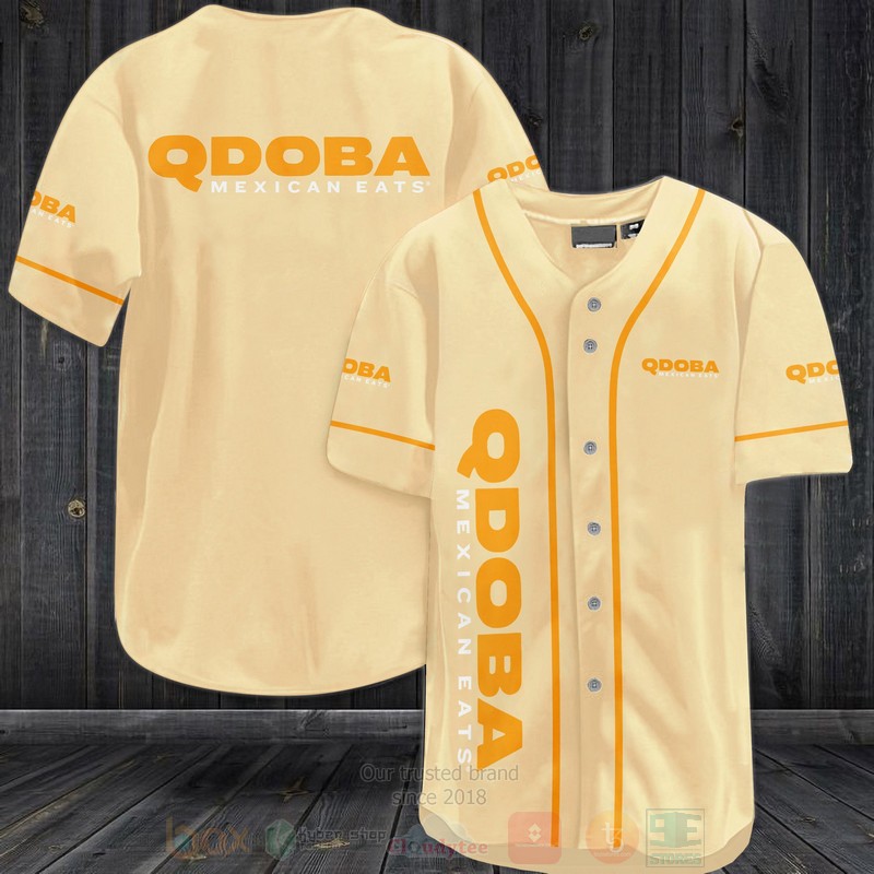 Qdoba Baseball Jersey Shirt Qdoba Baseball Jersey Shirt