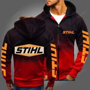 Quality STIHL Performance Zip Up 3D Hoodie For Men - 86c9062b10ef
