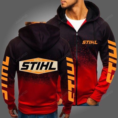Quality STIHL Performance Zip Up 3D Hoodie For Men - 86c9062b10ef Quality STIHL Performance Zip Up 3D Hoodie For Men - 86c9062b10ef