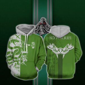 Quidditch Slytherin Harry Potter 3D Hoodie All Over Print Hoodie35 - 8cecd5da32d9