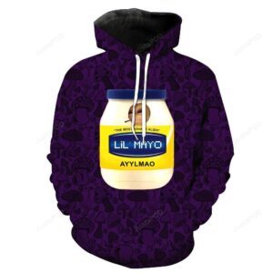 RIPNDIP Lil Mayo The Most Savage Alien 3D Hoodie For Men Women All Over 3D Printed Hoodie - af761ac1e721