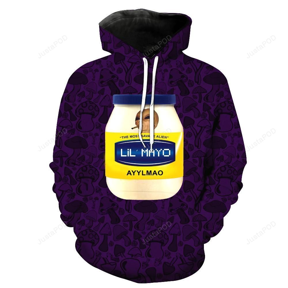 RIPNDIP Lil Mayo The Most Savage Alien 3D Hoodie For Men Women All Over 3D Printed Hoodie - af761ac1e721 RIPNDIP Lil Mayo The Most Savage Alien 3D Hoodie For Men Women All Over 3D Printed Hoodie - af761ac1e721