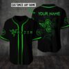 Razer Custom Name Baseball Jersey Shirt