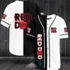 Red Dog Beer Baseball Jersey Shirt