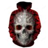 Red sugar skull Printed 3D Hoodies Men Women Sweatshirts Brand Hoodie Fashion Casual Tracksuits Plus Size Quality Streetwear - 055f56426f1f