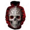 Red sugar skull Printed 3D Hoodies Men Women Sweatshirts Brand Hoodie Fashion Hoody Casual Tracksuit Quality Streetwear Dropship - 68e09944ce0c