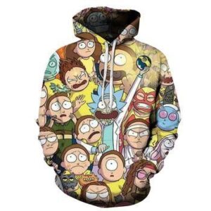 Rick And Morty 3D Hoodie For Men For Women All Over Printed Hoodie - 15965894739