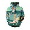 Rick And Morty Figure Pullover And Zippered Hoodies Custom 3D Graphic Printed 3D Hoodie All Over Print Hoodie For Men For Women - 8ecf38449b8e