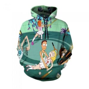 Rick And Morty Figure Pullover And Zippered Hoodies Custom 3D Graphic Printed 3D Hoodie All Over Print Hoodie For Men For Women - 8ecf38449b8e