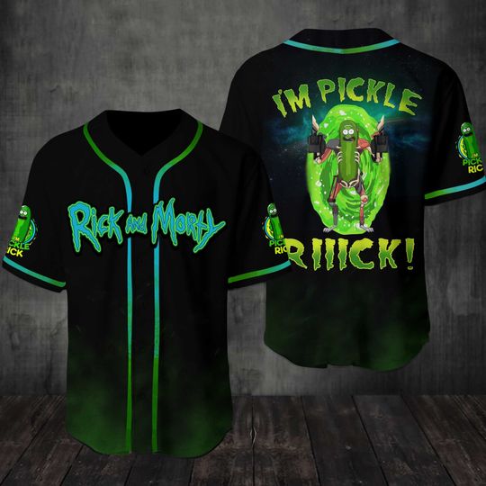 Rick And Morty Im Pickle Baseball Jersey Shirt Rick And Morty Im Pickle Baseball Jersey Shirt