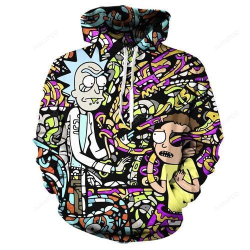Rick And Morty Trippy Pullover And Zippered Hoodies Custom 3d Rick And Morty Trippy Graphic Printed 3d Hoodie For Men For Women - a61e81a6aaab Rick And Morty Trippy Pullover And Zippered Hoodies Custom 3d Rick And Morty Trippy Graphic Printed 3d Hoodie For Men For Women - a61e81a6aaab