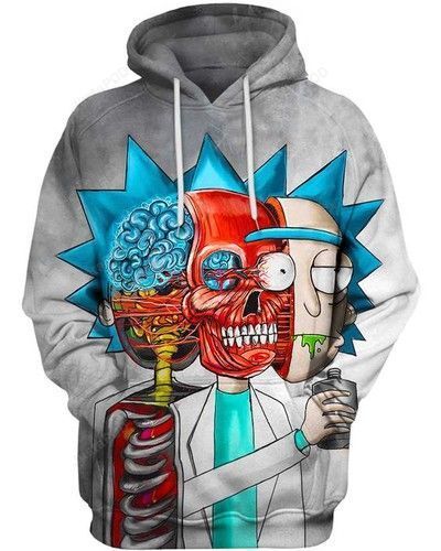 Rick Skull Rick And Morty Pullover And Zippered Hoodies Custom 3d Graphic Printed 3d Hoodie All Over Print Hoodie For Men For Women - 8a10915000ee Rick Skull Rick And Morty Pullover And Zippered Hoodies Custom 3d Graphic Printed 3d Hoodie All Over Print Hoodie For Men For Women - 8a10915000ee