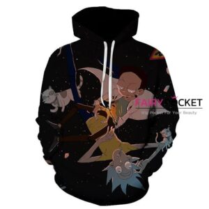 Rick and Morty 3D Hoodie For Men Women All Over 3D Printed Hoodie ï¿½ E - 66d96940bb3f