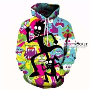 Rick and Morty 3D Hoodie For Men Women All Over 3D Printed Hoodie ï¿½ F - e10a316904a1