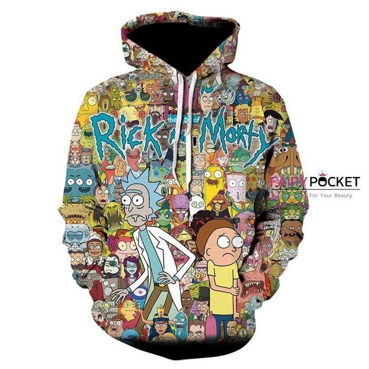 Rick and Morty All in One 3D Hoodie For Men Women All Over 3D Printed Hoodie - b77d872d9c0f Rick and Morty All in One 3D Hoodie For Men Women All Over 3D Printed Hoodie - b77d872d9c0f