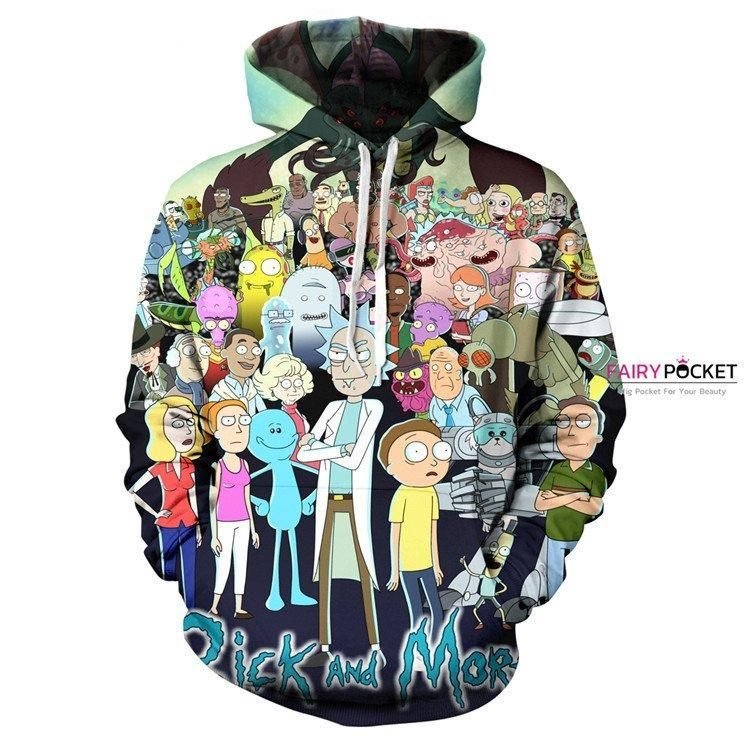 Rick and Morty All in One 3D Hoodie For Men Women All Over 3D Printed Hoodie � B - eda14d2f878f Rick and Morty All in One 3D Hoodie For Men Women All Over 3D Printed Hoodie � B - eda14d2f878f
