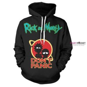 Rick and Morty Black 3D Hoodie For Men Women All Over 3D Printed Hoodie ï¿½ C - 0de1f10817da