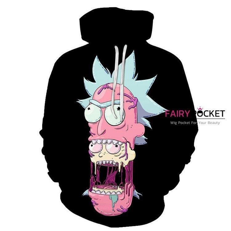 Rick and Morty Black 3D Hoodie For Men Women All Over 3D Printed Hoodie � B - 30daaa048167 Rick and Morty Black 3D Hoodie For Men Women All Over 3D Printed Hoodie � B - 30daaa048167