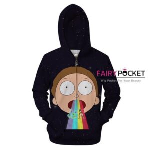 Rick and Morty Black 3D Hoodie For Men Women All Over 3D Printed Hoodie ï¿½ J - a39b9ed09de6