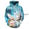 Rick and Morty Calypso Blue 3D Hoodie For Men Women All Over 3D Printed Hoodie - 6a8807504ed9