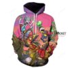 Rick and Morty Pink 3D Hoodie For Men Women All Over 3D Printed Hoodie - 0f20a3fd2157