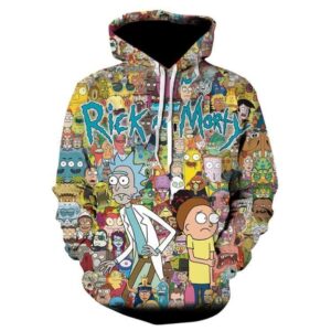 Rick and Morty Pullover 3D Hoodie For Men Women All Over 3D Printed Hoodie CSOS593 - 955ca3c4b695
