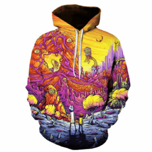Rick and Morty Pullover 3D Hoodie For Men Women All Over 3D Printed Hoodie CSOS856 - 799a5d92e5af