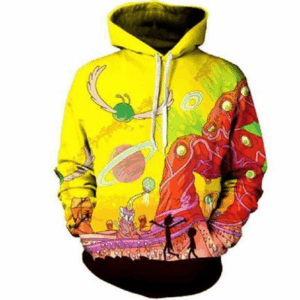 Rick and Morty Pullover 3D Hoodie For Men Women All Over 3D Printed Hoodie CSOS868 - fa2837e5b3f1