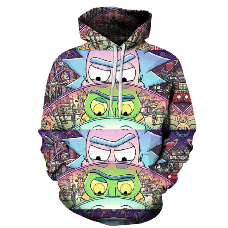 Rick and Morty Pullover 3D Hoodie For Men Women All Over 3D Printed Hoodie CSOS869 - 566f90f80af9 Rick and Morty Pullover 3D Hoodie For Men Women All Over 3D Printed Hoodie CSOS869 - 566f90f80af9