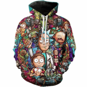 Rick and Morty Pullover 3D Hoodie For Men Women All Over 3D Printed Hoodie CSOS872 - 471627cdee2b