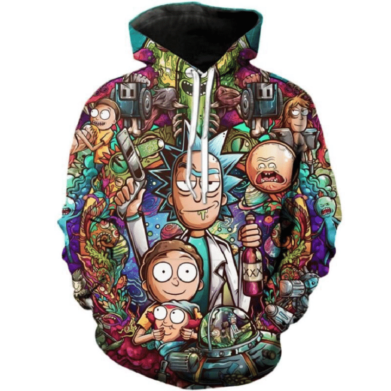 Rick and Morty Pullover 3D Hoodie For Men Women All Over 3D Printed Hoodie CSOS872 - 471627cdee2b Rick and Morty Pullover 3D Hoodie For Men Women All Over 3D Printed Hoodie CSOS872 - 471627cdee2b