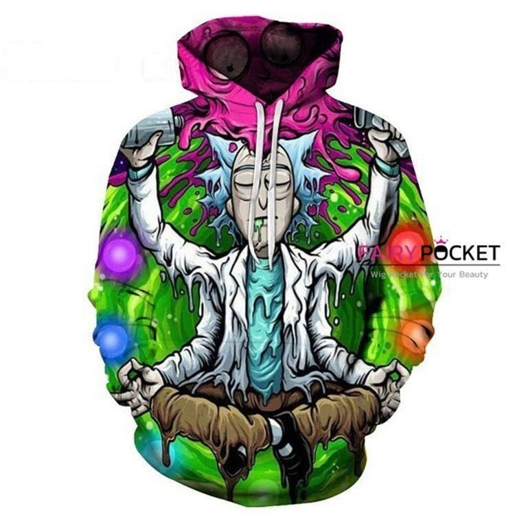 Rick and Morty Rick 3D Hoodie For Men Women All Over 3D Printed Hoodie � C - eadeefca90f2 Rick and Morty Rick 3D Hoodie For Men Women All Over 3D Printed Hoodie � C - eadeefca90f2