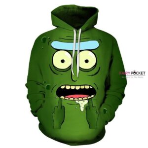 Rick and Morty Rick Green 3D Hoodie For Men Women All Over 3D Printed Hoodie ï¿½ B - ceb5c7298ba7