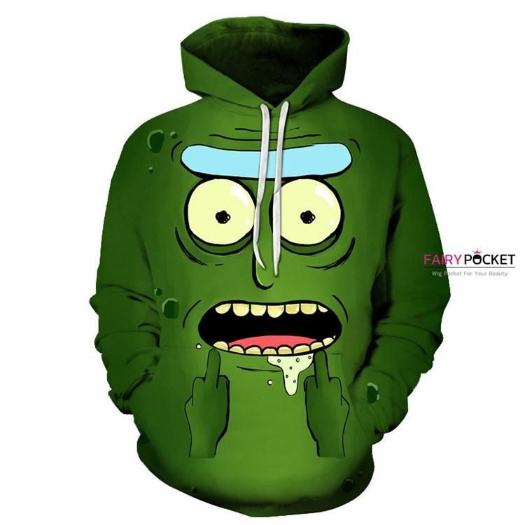 Rick and Morty Rick Green 3D Hoodie For Men Women All Over 3D Printed Hoodie � B - ceb5c7298ba7 Rick and Morty Rick Green 3D Hoodie For Men Women All Over 3D Printed Hoodie � B - ceb5c7298ba7