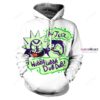 Rick and Morty White 3D Hoodie For Men Women All Over 3D Printed Hoodie � B - 9fd85f04a1ac