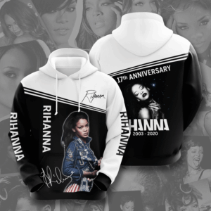 Rihanna 3D Hoodie - 8e37223446dc
